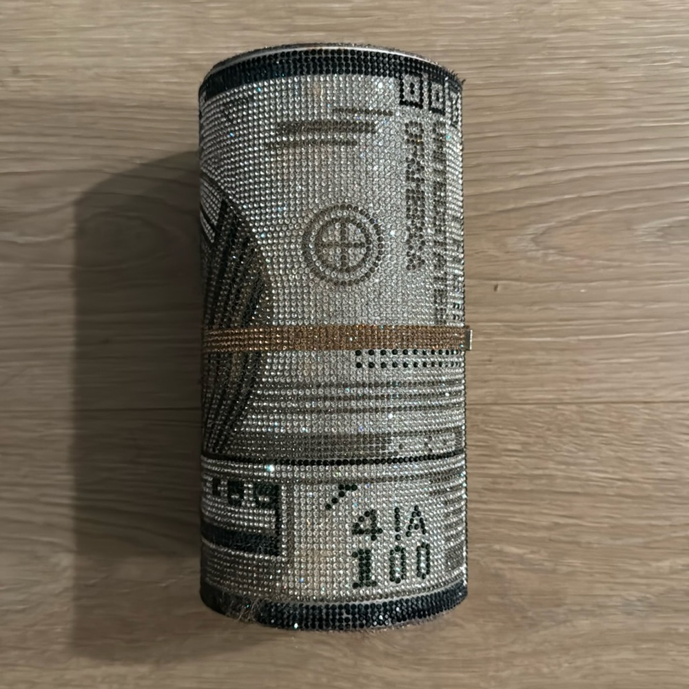 100 dollar clutch bag